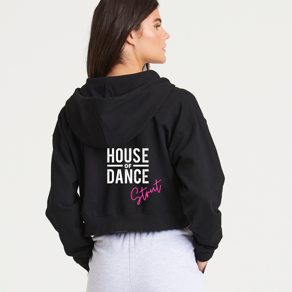 CROPPED STRUT HOODIE